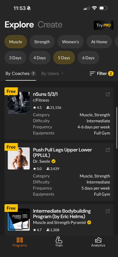 Boostcamp | Top Workout Programs from Reddit and Expert Coaches