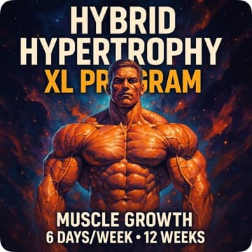 Hybrid Hypertrophy XL – 6-Day Split