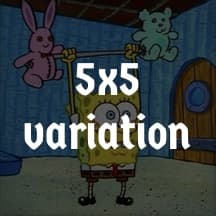 5x5 variation