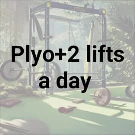 Plyo + Two lifts