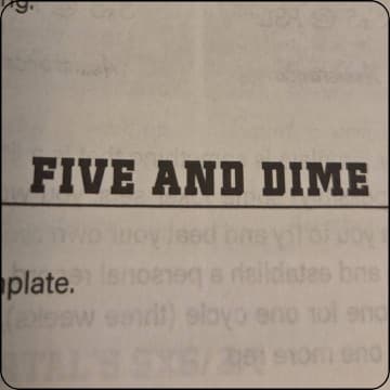 5/3/1 Five and dime