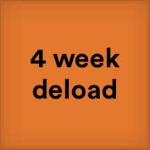 4 week deload program