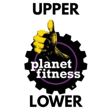 Planet Fitness Upper Lower Split