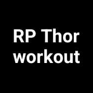 RP (Renaissance Periodization) Thor program