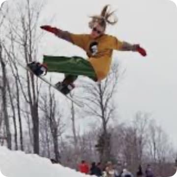 Snowboard training