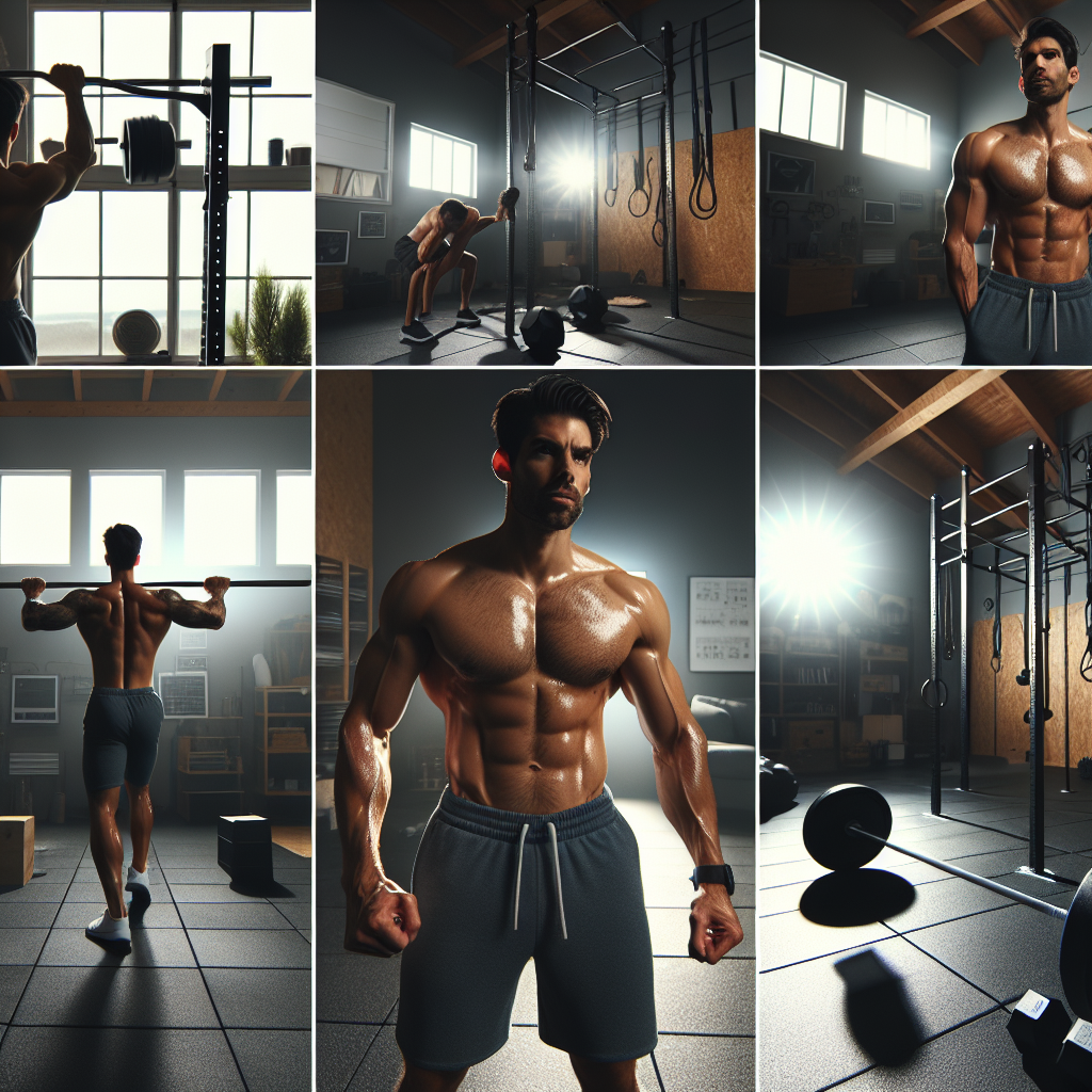 WORKOUT ROUTINE FOR MEN (4-day split)