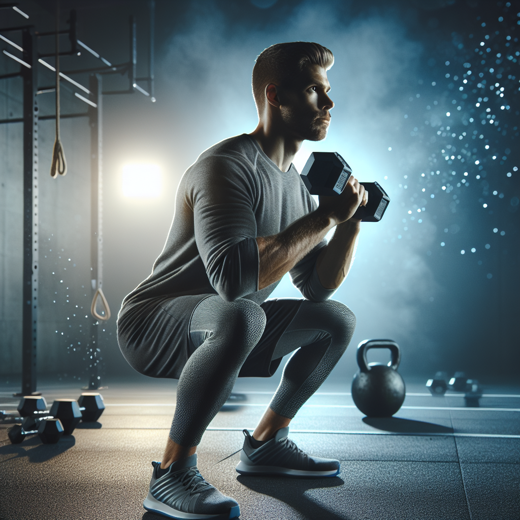 Home made dumbbell training