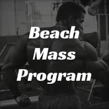 Beach Mass Upper Lower Program