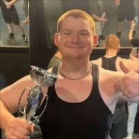 Leo's amazing split