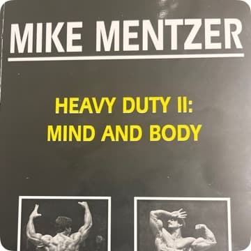Ideal Program Mentzer