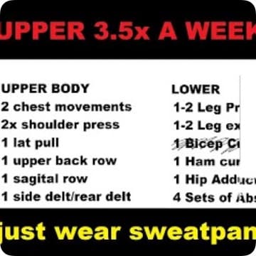 Dorian Saraci Upper 3.5x / Week