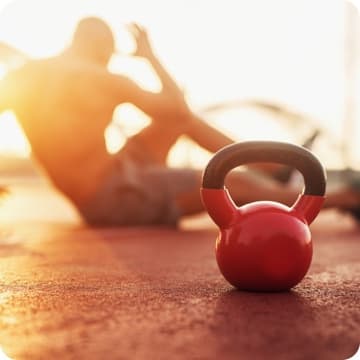 Daniel och Jessica work out weekends