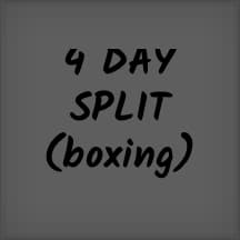 4 day split for hypertrophy