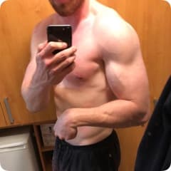 Biceps dominant