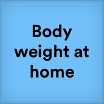 Body weight program