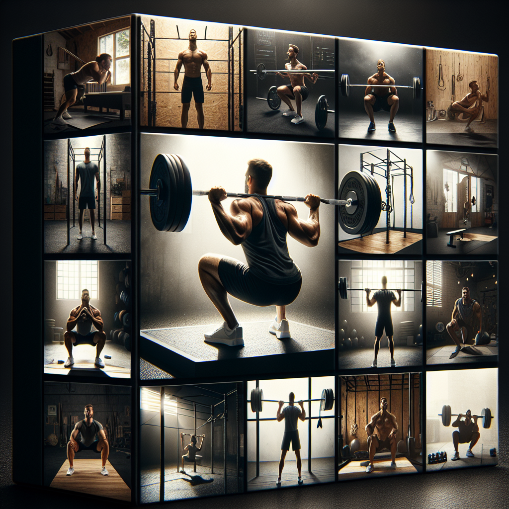 6-Day Squat Bench Row