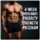 4-Week Lower Body Priority Strength Program