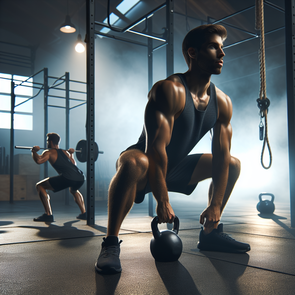 Easy calisthenics and kettles