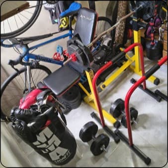 Home Gym apartment edition