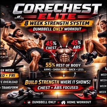 CORECHEST ELITE — 8 Week Strength System
