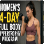 Women's 4 Day Full Body