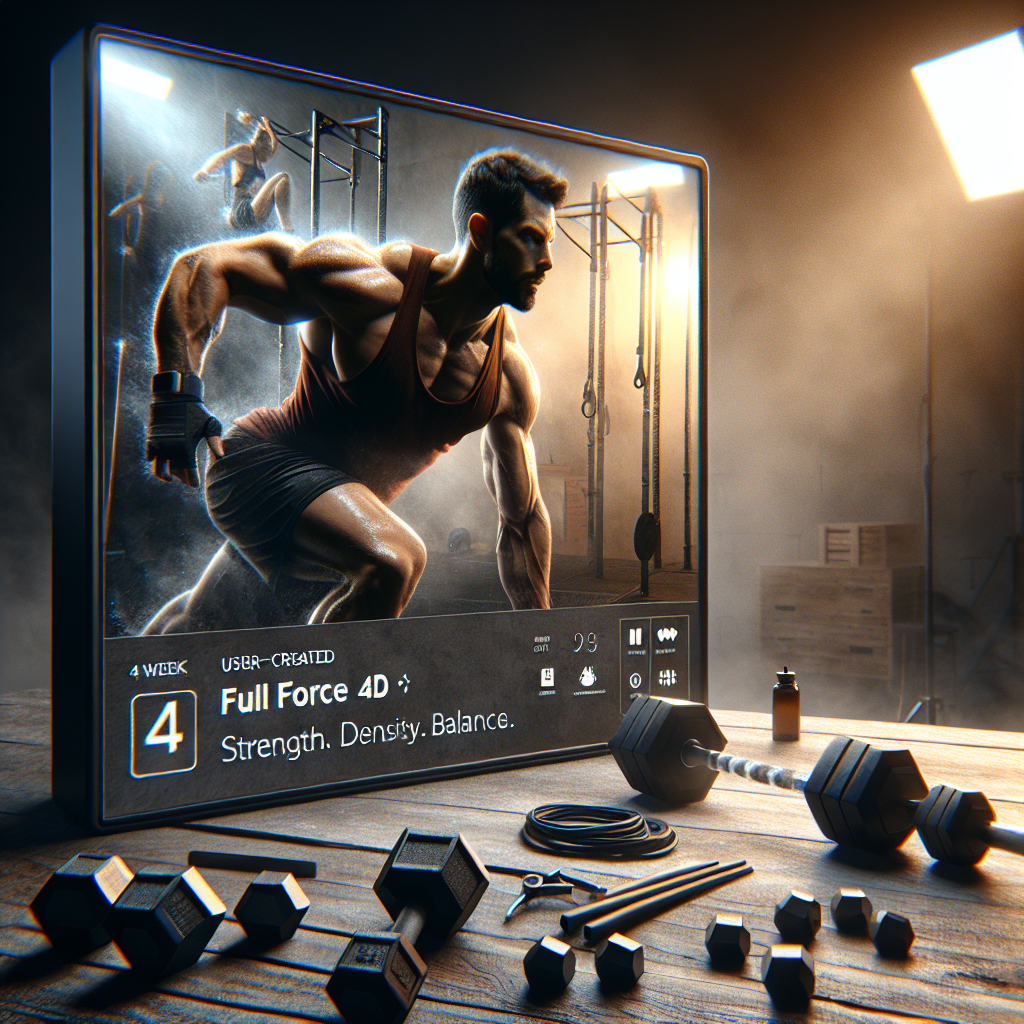 Full Force 4D(Strength. Density. Balance. Control)