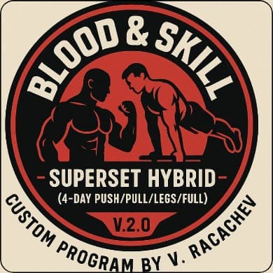 Blood & Skill - Superset Hybrid (4xPPL/FullBody)