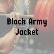 5/3/1 Black Army Jacket Anchor