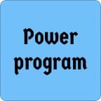 Power training