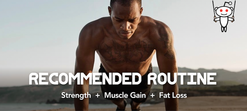 Reddit's Bodyweight Fitness Recommended Routine