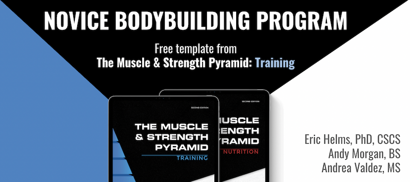Novice Bodybuilding Program (by Eric Helms)