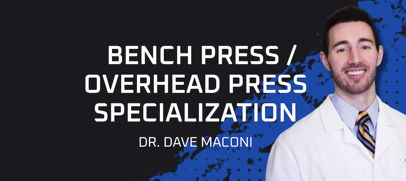 Maconi Modified Pressing Routine