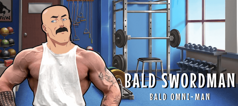 Bald Swordman
